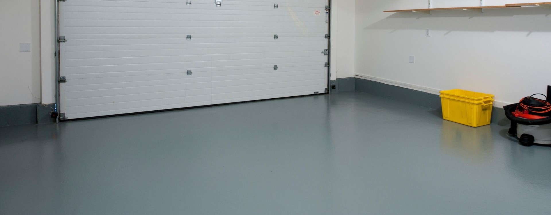 polished concrete floor for a Swindon garage